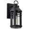 Nuvo Wilton - 1 Light Small Wall Lantern - Matte Black with Clear Seeded Glass 60/8101 - alternate 1